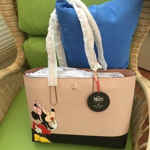 NWT KATE SPADE DISNEY MINNIE MOUST TOTE
